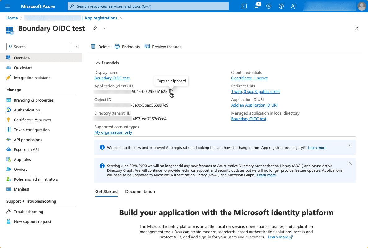 Azure App Settings